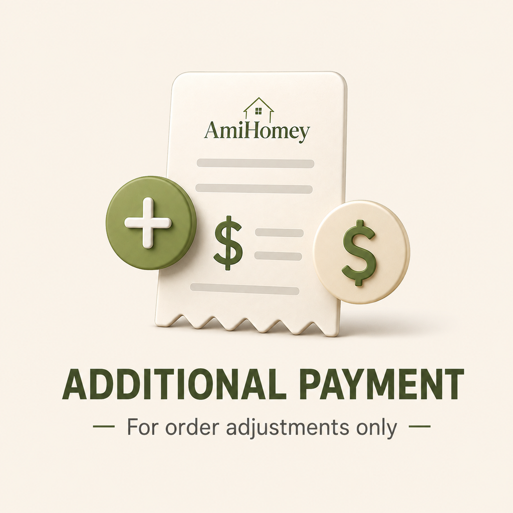 Order Adjustment – Additional Payment