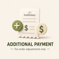 Order Adjustment – Additional Payment