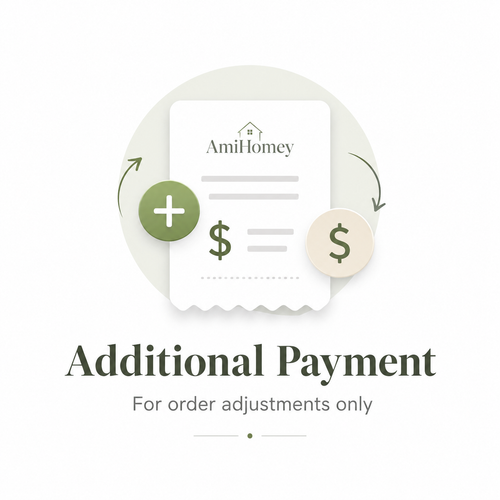 Order Adjustment – Additional Payment